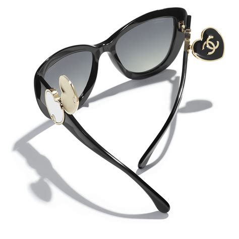 chanel sunglasses p1098-c c3105 63 17-123|CHANEL 5517 Butterfly Sunglasses .